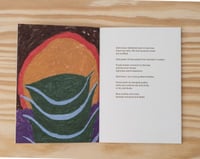 Image 4 of Light grey blue folds me open like a book by Maike Hemmers