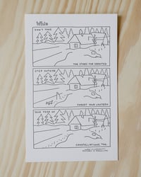 Image 1 of Whiz letterpress print by John Porcellino & Stefan Lorenzutti